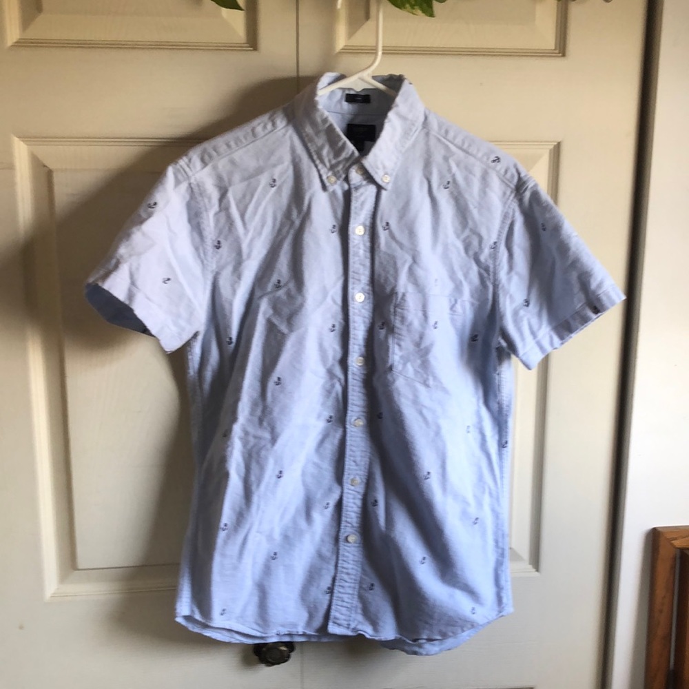 J.Crew Oxford, short sleeve shirt